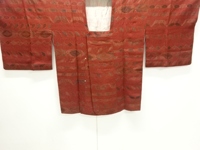 JAPANESE MICHIYUKI COAT / WOVEN SHIPPO PATTERN